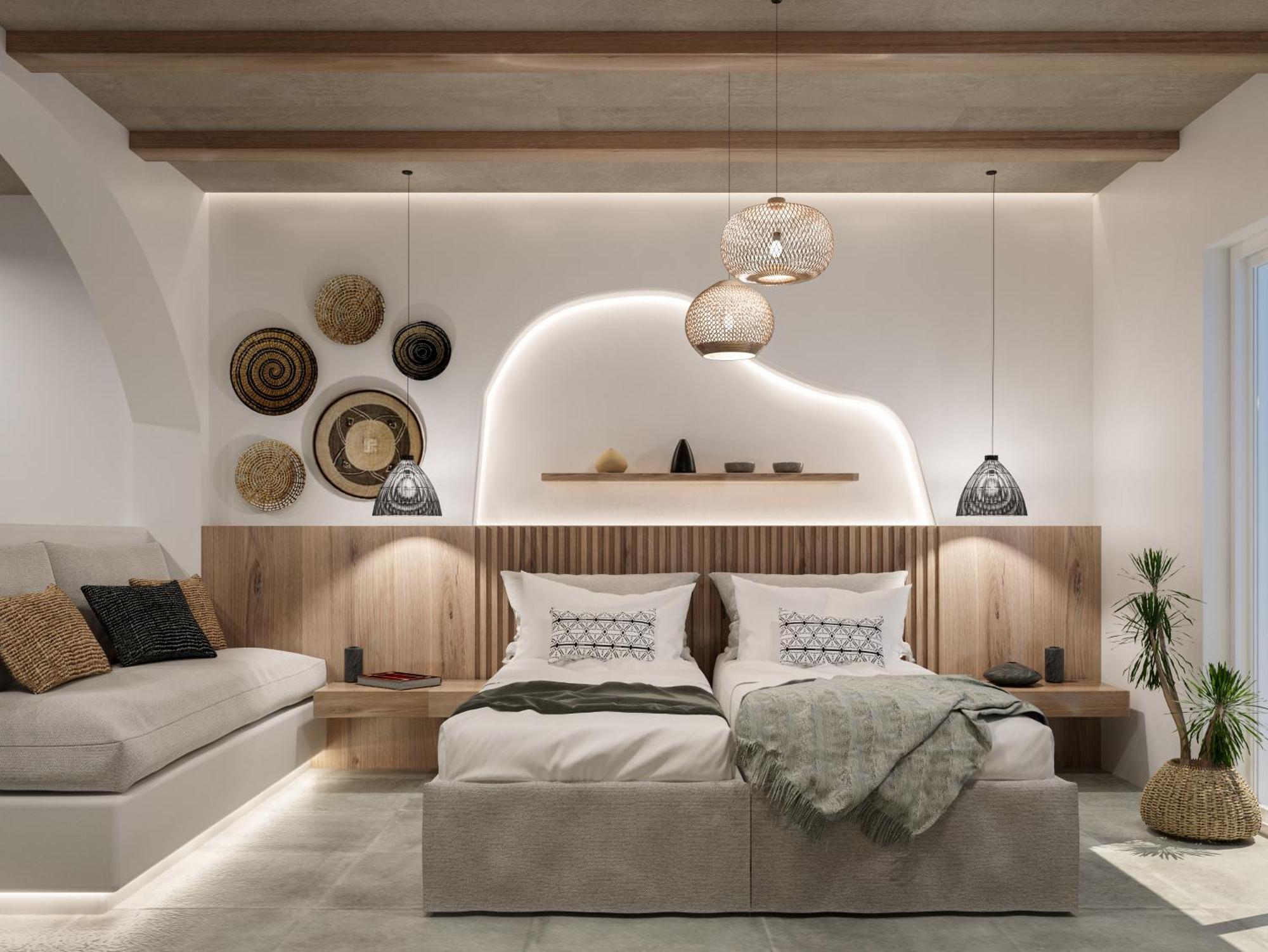 Mykonos Residence Villas & Suites Merchia Beach Экстерьер фото