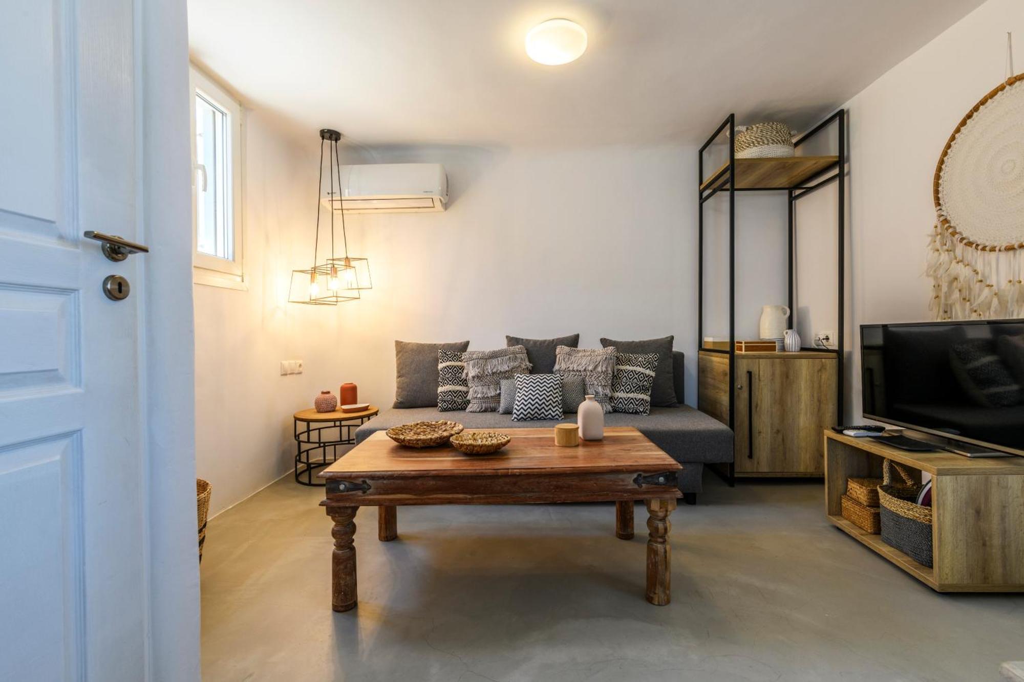 Mykonos Residence Villas & Suites Merchia Beach Экстерьер фото