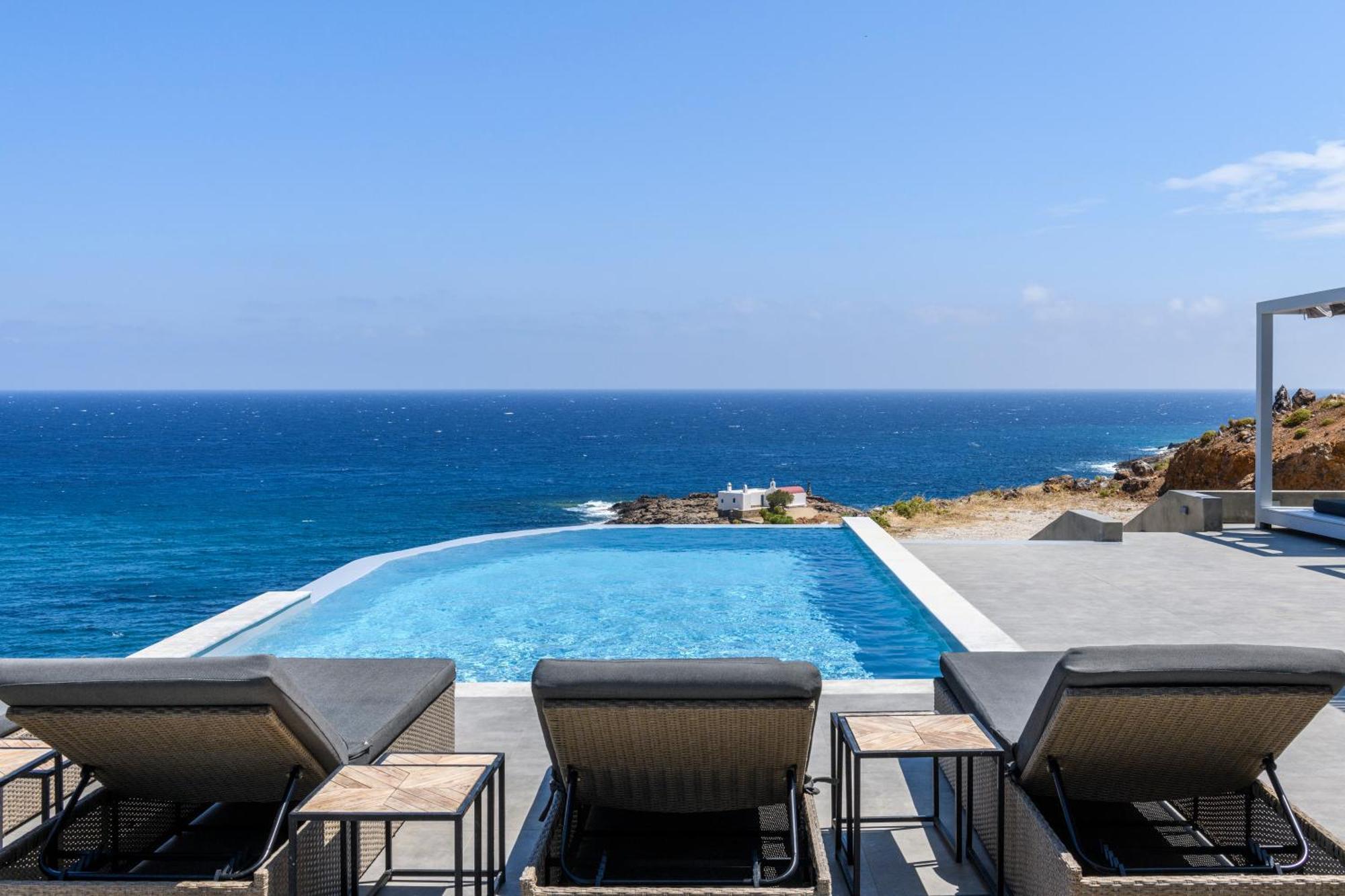 Mykonos Residence Villas & Suites Merchia Beach Экстерьер фото