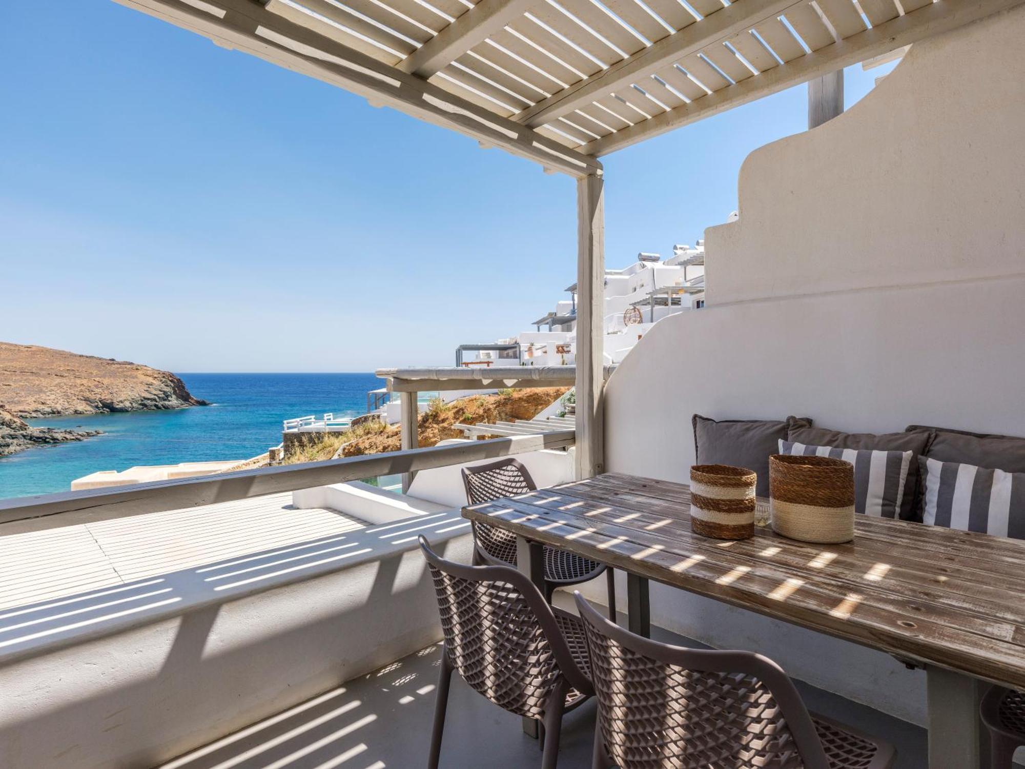 Mykonos Residence Villas & Suites Merchia Beach Экстерьер фото